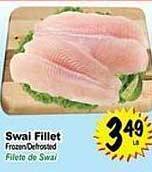 Superior Grocers Swai fillet offer