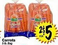 Superior Grocers Carrots offer