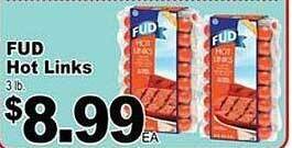 Superior Grocers Fud hot links offer