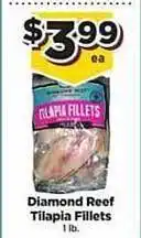 Food Town Store Diamond reef tilapia fillets offer