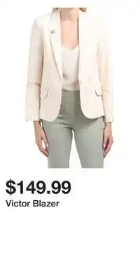 TJ Maxx Victor blazer offer