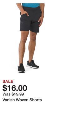 TJ Maxx Vanish woven shorts offer