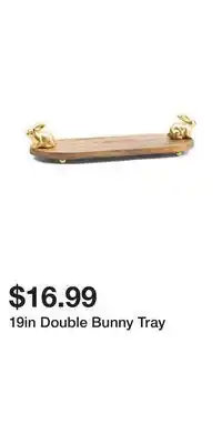 TJ Maxx 19in double bunny tray offer