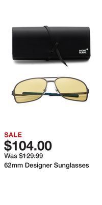 TJ Maxx 62mm designer sunglasses offer