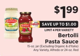 ShopRite Pasta sauce offer