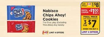 ShopRite Chips ahoy! cookies offer