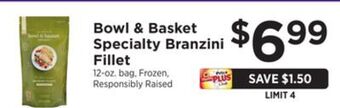 ShopRite Specialty branzini fillet offer