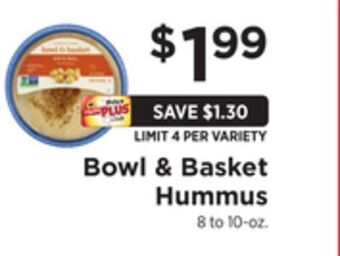 ShopRite Hummus offer