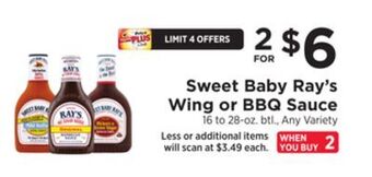 ShopRite Wing or bbq sauce offer