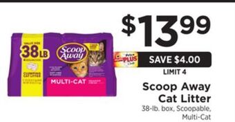 ShopRite Cat litter offer
