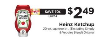 ShopRite Ketchup offer
