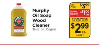 ShopRite Oil soap wood cleaner offer