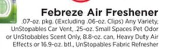 ShopRite Air freshener offer