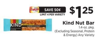 ShopRite Nut bar offer