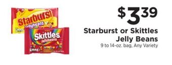 ShopRite Starburst or skittles jelly beans offer