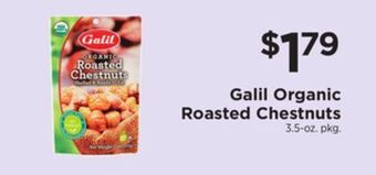 ShopRite Organic roasted chestnuts offer