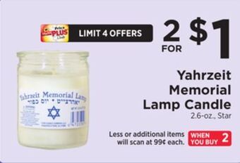 ShopRite Candle offer
