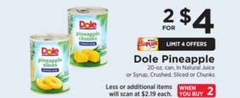 ShopRite Pineapple offer