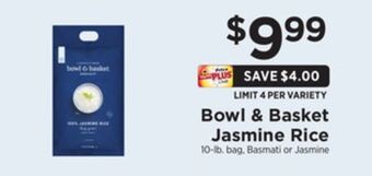 ShopRite Jasmine rice offer