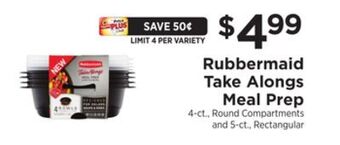 ShopRite Take alongs meal prep offer