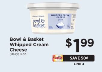 ShopRite Whipped cream cheese offer