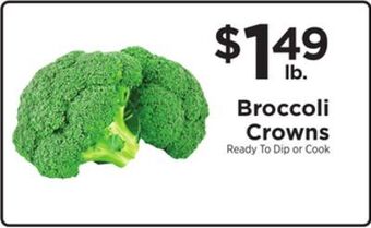 ShopRite Broccoli crowns offer