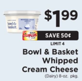 ShopRite Whipped cream cheese offer