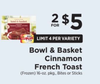 ShopRite Cinnamon french toast offer