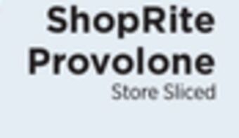 ShopRite Provolone offer