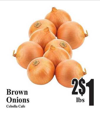 Baja Ranch Brown onions offer