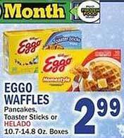 Bravo Supermarkets Eggo waffles offer