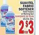 Bravo Supermarkets Suavitel fabric softener offer