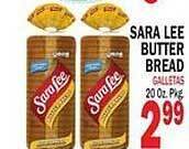 Bravo Supermarkets Sara lee butter bread offer