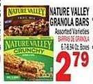 Bravo Supermarkets Nature valley granola bars offer