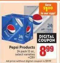 Save Mart Pepsi products offer