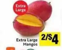 Save Mart Extra large mangos offer