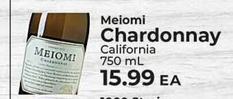 Sunset Foods Meiomi chardonnay offer