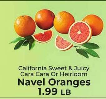 Sunset Foods Navel oranges offer