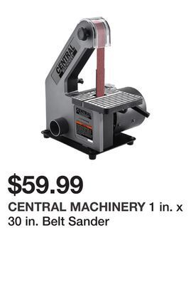 Harbor Freight Tools 1 in. x 30 in. belt sander offer
