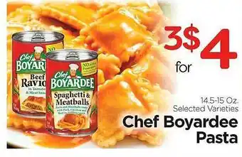 Edwards Food Giant Chef boyardee pasta offer