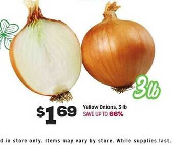 Grocery Outlet Yellow onions offer
