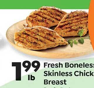 Save a Lot Fresh boneless skinless chicken breast offer