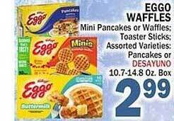 Bravo Supermarkets Eggo waffles offer