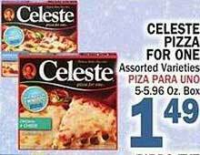 Bravo Supermarkets Celeste pizza for one offer