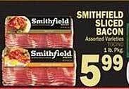 Bravo Supermarkets Smithfield sliced bacon offer
