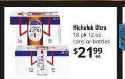Brookshire Brothers Michelob ultra offer