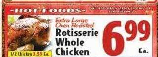 Butera Rotisserie whole chicken offer