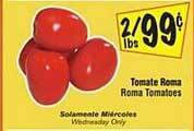 El Super Roma tomatoes offer