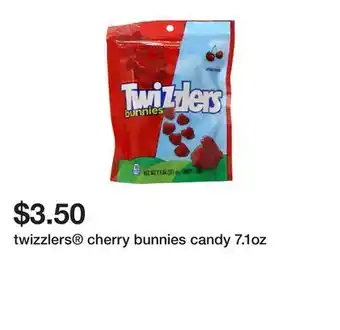 Five Below Twizzlers® cherry bunnies candy 7.1oz offer