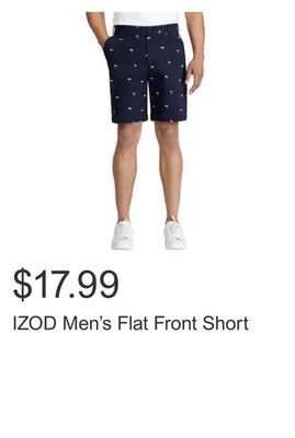 Costco Izod men's flat front short offer